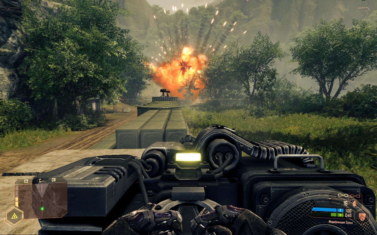 9 сайт игр. Crysis Warhead (2008). Crysis Warhead Train. Crysis Warhead полет. Crysis техника.